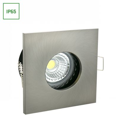 Oprawa sufitowa FIALE IV GU10 IP65 kwadratowa srebrny  SLIP001008 Spectrum Led (SLIP001008)