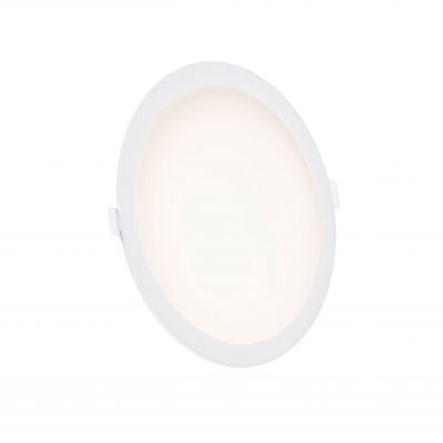 Oprawa lampa ALGINE ECO 2w1 natynkowa-podtynkowa DOWNLIGHT 18W ciepła biel 230V 110st IP20 IK06 223x35mm BIAŁY okrągła SLI037029WW_PW (SLI037029WW_PW)