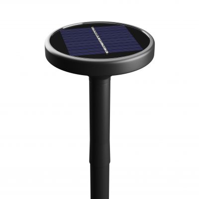 Solarna oprawa ogrodowa SOLARA PLATO 1W CCT 3000 – 6000K IP65 czarny Spectrum  (SLI053001CCT)