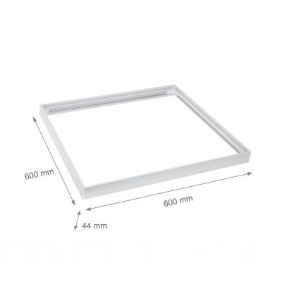 Ramka do montażu natynkowego panelu led / opraw Algine 600x600 składana  ACC+035010_FRAME Spectrum Led (ACC+035010_FRAME)