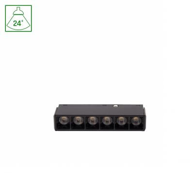 SYSTEM SHIFT BASIC - GRID XS Oprawa liniowa 110mm 6W 2700K b. ciepła CZARNY Spectrum LED (WLD+70028WW)