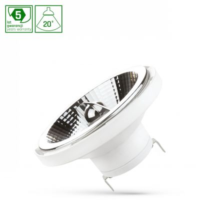 Żarówka LED AR111 G53 12V 11W SMD 20st WW WHITE  WOJ+14553_11W Spectrum Led (WOJ+14553_11W)