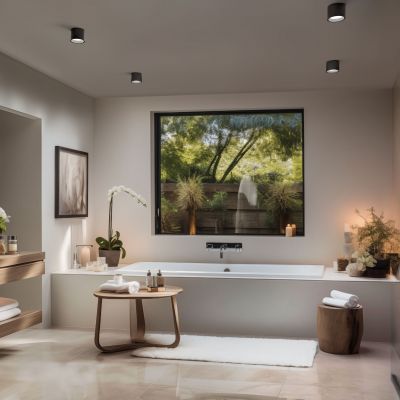 Oprawa punktowa hermetyczna CHLOE AR111 NATYNKOWA GU10 250V IP44 118x114mm CZARNY okrągła Spectrum LED (SLIP005057)