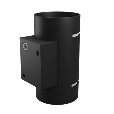 SQUALLA LUMO G9 KINKIET 230V IP20 80x150 CZARNY OKRĄGŁY (SLIP006014)