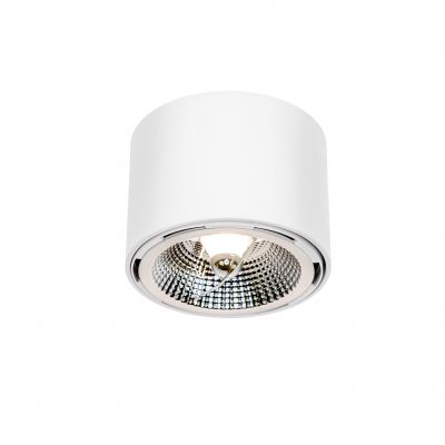 Oprawa natynkowa CHLOE AR111 GU10 250V IP20 120x85mm biały okrągła nieruchoma  SLIP005010 Spectrum Led (SLIP005010)