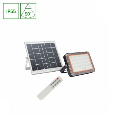 Zdalnie sterowany naświetlacz z panelem solarnym NOCTIS SOLARIS 50W IP65 czarny  (SLI029063CW)
