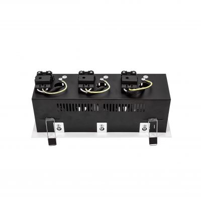 Modern Day Mini GU10 x3 250V IP20 biały środek czarny  SLIP002013 Spectrum Led (SLIP002013)