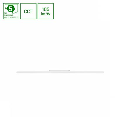 SYSTEM SHIFT CCT- LINE L OPRAWA LINIOWA 902X23X42MM 22W 100ST BIAŁY CCT SWITCH 5 LAT GW. (WLD+40039_CCT)