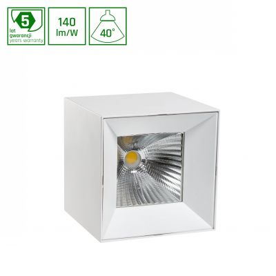 CEL ZOSMA 3 SQUARE 830 19,5W 230V 40st White CEL33PRO2083040W  WOJP00798 Spectrum Led (WOJP00798)