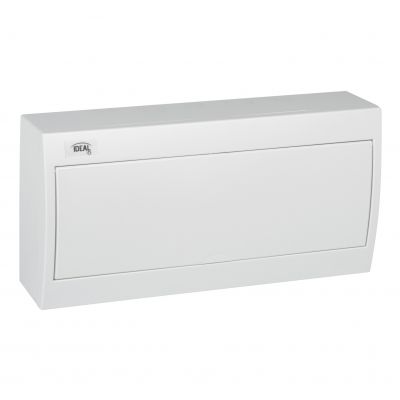 KDB-S18P Rozdzielnica natynkowa 1x18 plastikowa IP30 23627 KANLUX (23627)