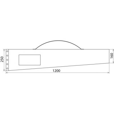 Torba ze sztucznej skóry 1210x250x160 mm (766601)