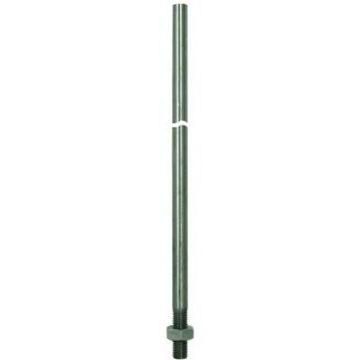 Iglica odgromowa fi 10 mm z gwintem, dł. 1000 mm, do rury wsporczej, Al (101001)