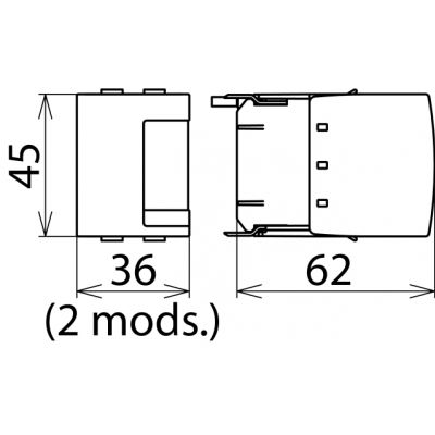 Moduł ochronny N-PE 100 kA do DEHNventil M (951100)