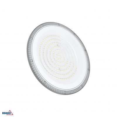 Lampa hermetyczna przemysłowa HIGHBAY LED GAMPER 200W  neutralna biel 4000K 20000LM CRI80 IP65 90° SZARY C85-HBG-200W-840-090DG BEMKO BEMKO (C85-HBG-200W-840-090DG)