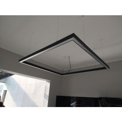 OPRAWA QUALIS SQUARE 34X34 30W 4K GRAFIT KLOSZ PC MIKRO BEMKO (C27-QLS-S34A-30B-841B-7016A-1A)