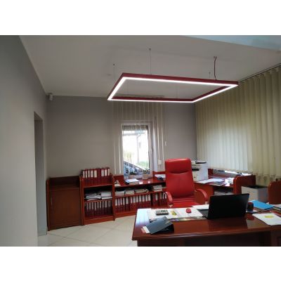 OPRAWA QUALIS SQUARE 34X34 30W 4K GRAFIT KLOSZ PC MIKRO BEMKO (C27-QLS-S34A-30B-841B-7016A-1A)