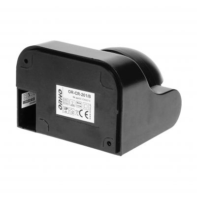 Czujnik ruchu 180st. pionowa regulacja IP44 1200W czarny OR-CR-201/B ORNO (OR-CR-201/B)