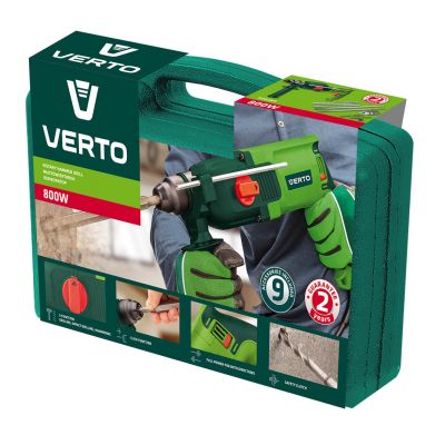 Młotowiertarka SDS+ 800W walizka VERTO 50G369 GTX (50G369)