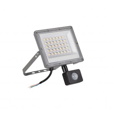 Naświetlacz LED z czujnikiem ruchu ACETE 30W IP44 ciepły/neutralny/zimny KANLUX 38497 (38497)