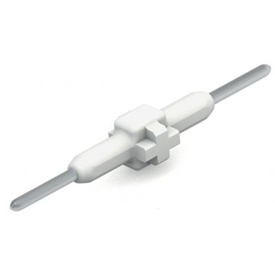 Element łączący raster 3mm 1-bieg. biały długość 17,5mm /1500szt./ 2059-901/018-000 WAGO (2059-901/018-000)