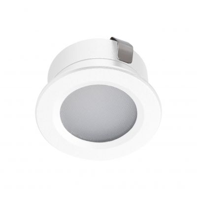 IMBER LED WW W Oczko akcentowe IMBER LED WW W 12 DC barwa 3000K 40Lm IP65 okrągły kolor biały KANLUX (23526)