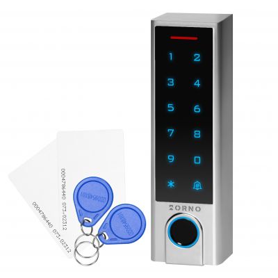 Zamek szyfrowy do drzwi WiFi na kod + RFID + odcisk palca + TUYA ORNO (OR-ZS-830)