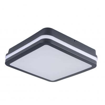 Plafoniera LED BENO 12/18W ciepły/neutralny/zimny grafitowy KANLUX  (38787)