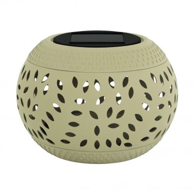Lampa solarna na taras LED HERBI LED 0,2W beżowa WW IDEUS (04595)