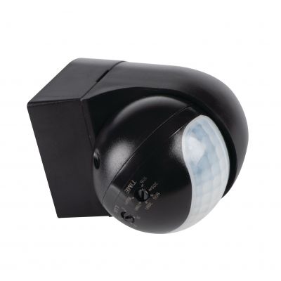 ALER MINI-B Czujnik ruchu PIR ALER MINI-B IP44 kąt detekcji H140/V45 zasięg max 8m natynkowy kolor c (23459)