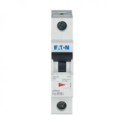 FAZ-K16/1 Wyłącznik nadprądowy 10kA K16A 1P 278599 EATON (278599)