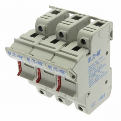 3 pole 14x51 MFH Podstawa wkładki cylindrycznej 14x51 3P 50A 690VAC CH143DU EATON (CH143DU)