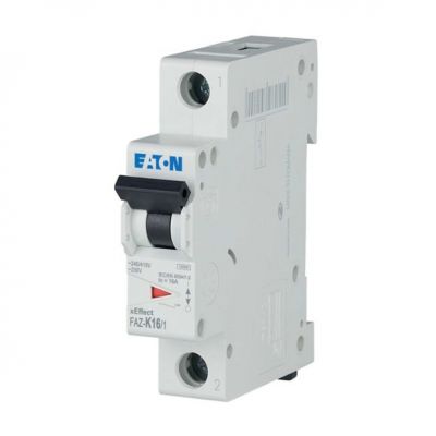 FAZ-K16/1 Wyłącznik nadprądowy 10kA K16A 1P 278599 EATON (278599)