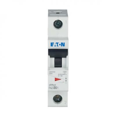 FAZ-B6/1 Wyłącznik nadprądowy 15kA B6A 1P 278529 EATON (278529)