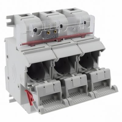 Podstawa bezpiecznikowa 22x58 3P 125A 690V AC mikroprzekaźnik CH223DMSU-F EATON (CH223DMSU-F)