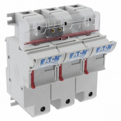 Podstawa bezpiecznikowa 22x58 3P 125A 690V AC mikroprzekaźnik CH223DMSU-F EATON (CH223DMSU-F)