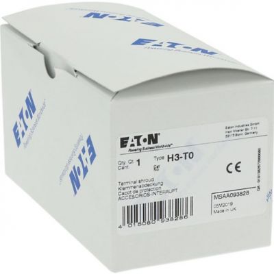Obudowa łączników krzywkowych T0-.../E i T3-.../E do 4 segmentów H3‑T0 093828 EATON (093828)