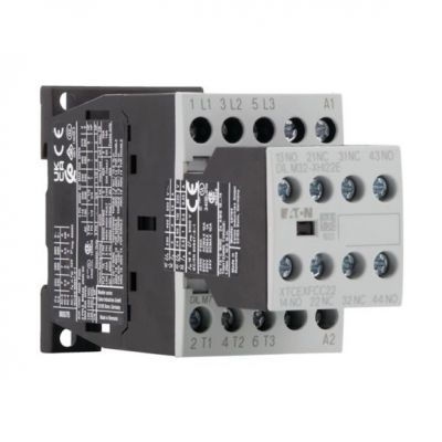 Stycznik mocy 7A 3P 24V DC 2Z 2R DILM7-22(24VDC) 106367 EATON (106367)