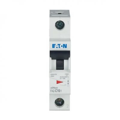 FAZ-C16/1 Wyłącznik nadprądowy 15kA C16A 1P 278561 EATON (278561)