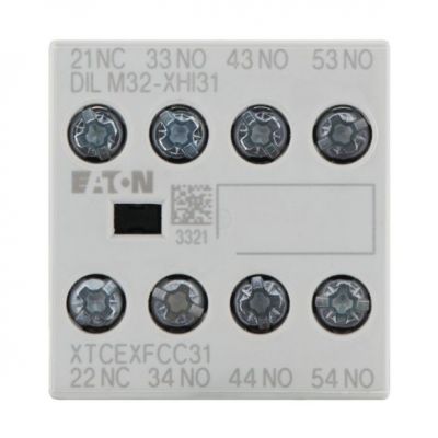 Styk pomocniczy 3Z 1R montaż czołowy DILM32-XHI31 106112 EATON (106112)
