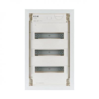 KLV-36UPS-F Rozdzielnica modułowa podtynkowa płaska 3x12 kl.II IP30 zawiera listwy N/PE 178818 EATON (178818)
