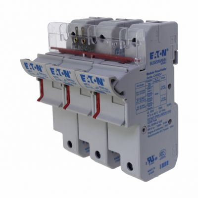 Podstawa bezpiecznikowa 22x58 3P 125A 690V AC mikroprzekaźnik CH223DMSU-F EATON (CH223DMSU-F)
