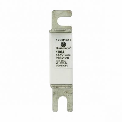 FUSE 100A 690V 000TN/80 AR UC Wkładka szybka 100A 690V 000TN/80 AR UC 170M1417 EATON (170M1417)