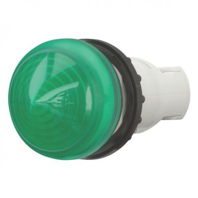 M22-LCH-G Lampka sygnalizacyjna 22mm zielona do żarówek z trzonkiem wystająca 216916 EATON (216916)