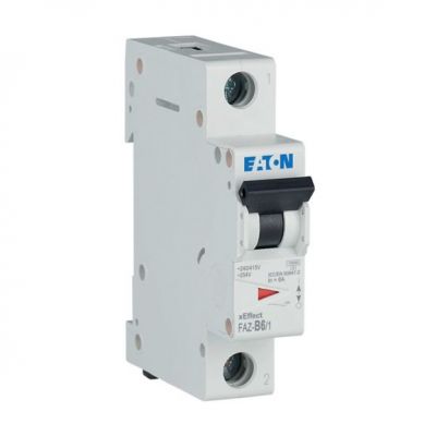 FAZ-B6/1 Wyłącznik nadprądowy 15kA B6A 1P 278529 EATON (278529)