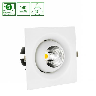 CEL MIRYDA SQUARE 830 19,5W 230V 12st White CEL46PRO2083012W  WOJP02911 Spectrum Led (WOJP02911)