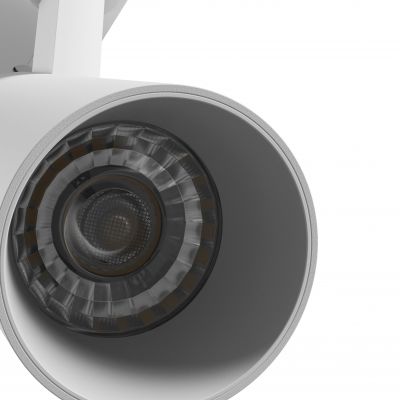 ANDROMEDA PRIME NA SZYNOPRZEWÓD 3F CCT 8W 230V 25st IP20 śr. 54x109x160mm BIAŁY SPECTRUM (SLI033037CCT_PW)