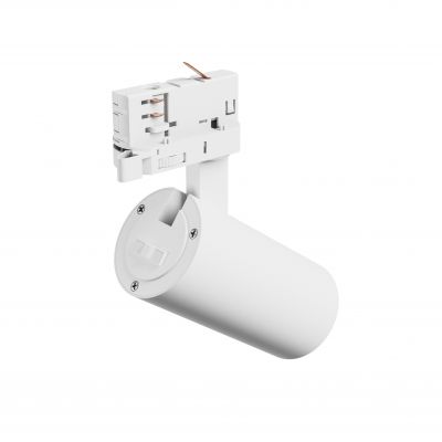 ANDROMEDA PRIME NA SZYNOPRZEWÓD 3F CCT 16W 230V 25st IP20 śr. 63x134x184mm BIAŁY SPECTRUM (SLI033038CCT_PW)