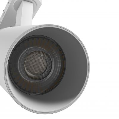 ANDROMEDA PRIME NA SZYNOPRZEWÓD 3F CCT 16W 230V 25st IP20 śr. 63x134x184mm BIAŁY SPECTRUM (SLI033038CCT_PW)