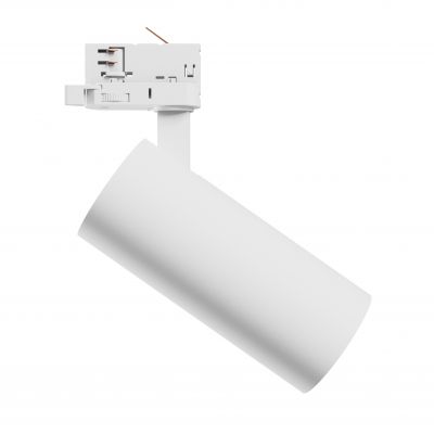 ANDROMEDA PRIME NA SZYNOPRZEWÓD 3F CCT 24W 230V 25st IP20 śr.76x177x228mm BIAŁY SPECTRUM (SLI033039CCT_PW)