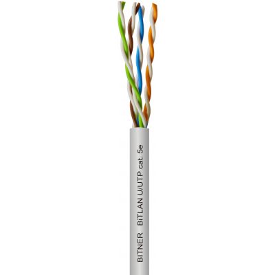 BiTLAN U/UTP 4x2x24AWG (0,5) cat. 5e 200MHz Kabel do sieci teleinformatycznych BITNER (TI0006)